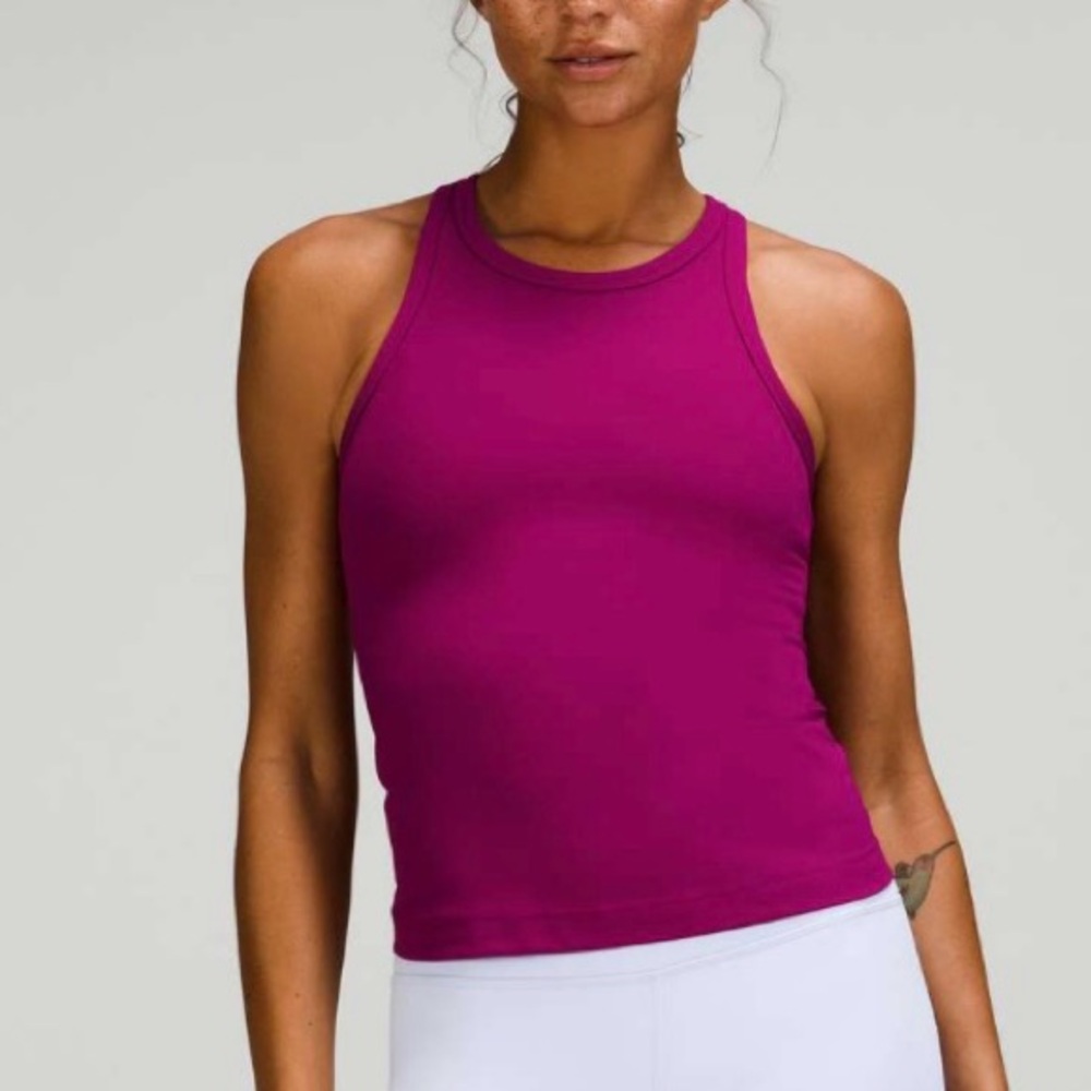 lululemon athletica Magenta Tank Top